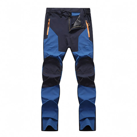 Black Navy Blue Waterprrof Zip Trouser