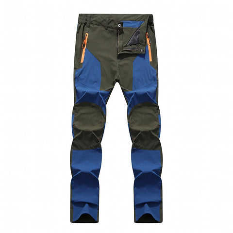 Blue Green Waterprrof Zip Trouser