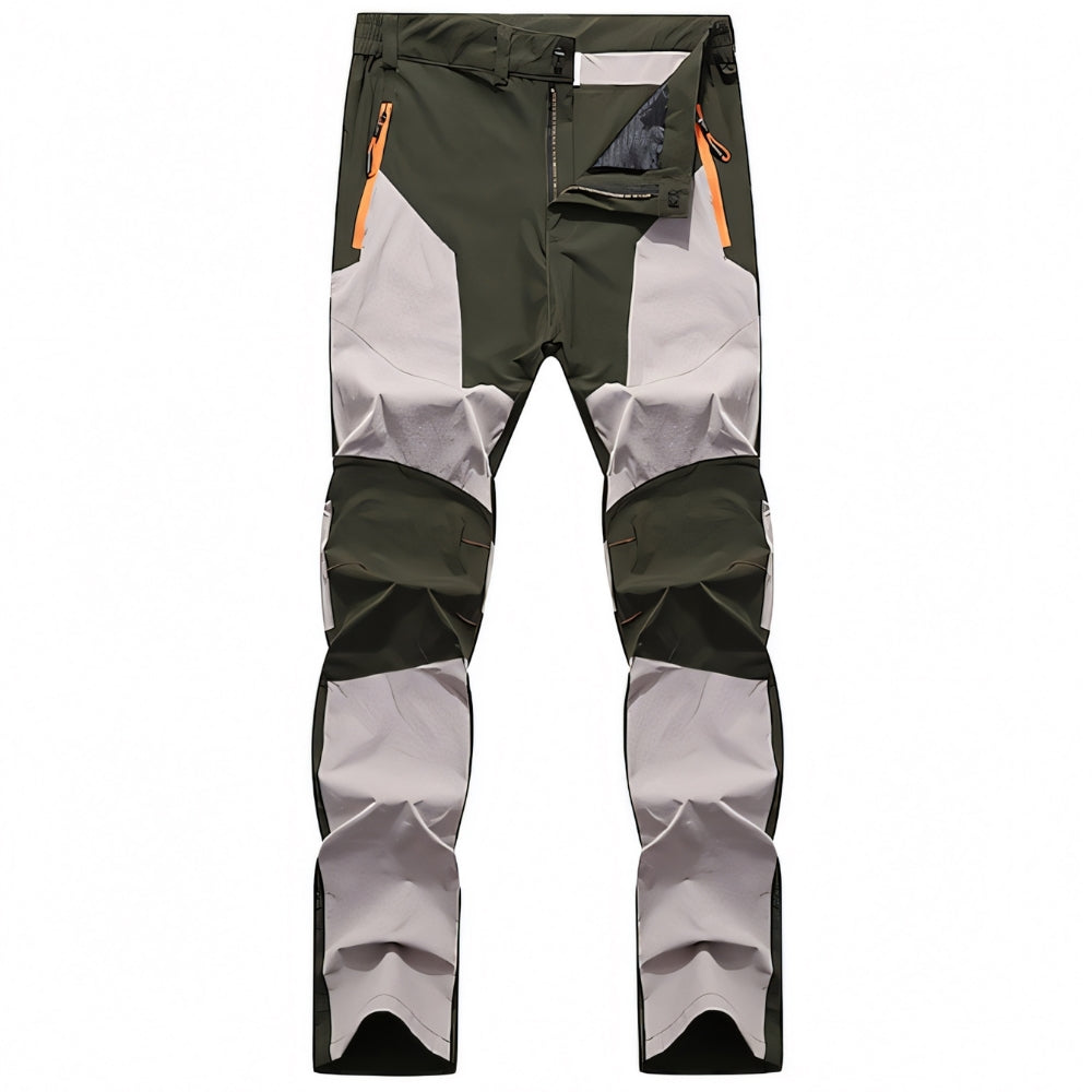 Army Green & Khaki Waterprrof Zip Trouser